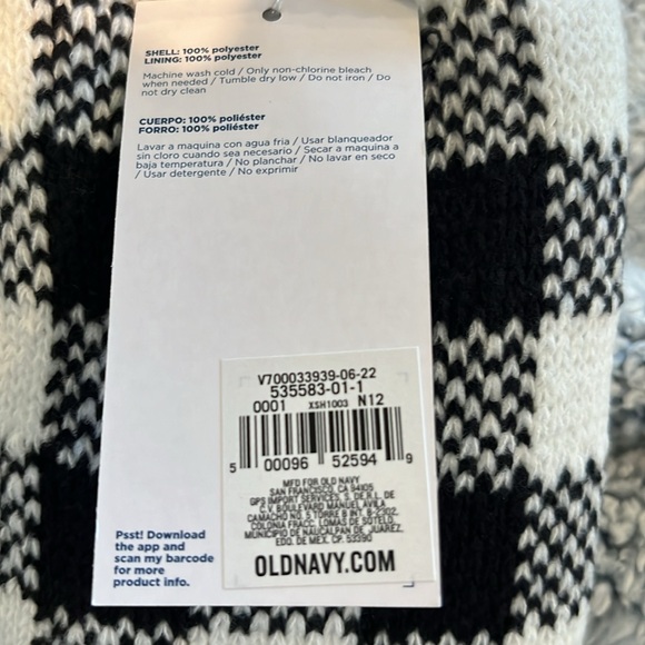 Old Navy Sherpa Slipper Socks S-M - Picture 4 of 5